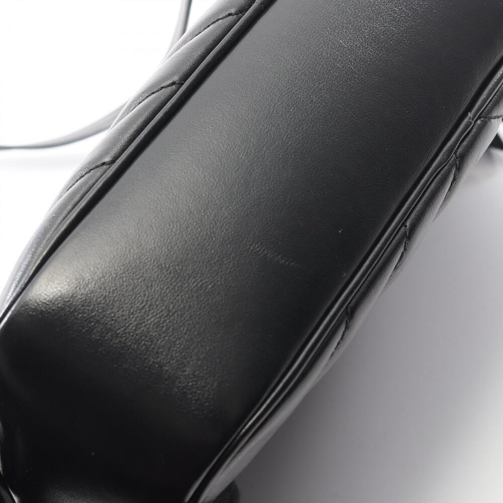 Saint Laurent Leather Paris Black Shoulder LOU CAMERA BAG - Picture 7 of 7
